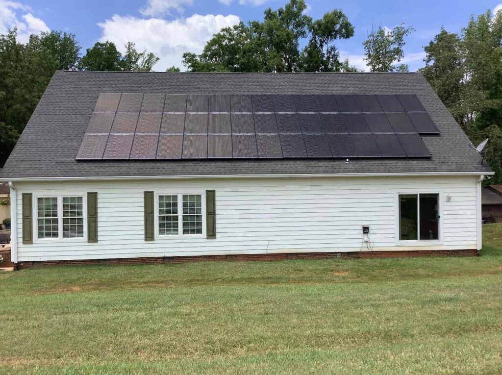 Solar Panel Residential Roofing Services by Hayes Roofing in Inman, SC